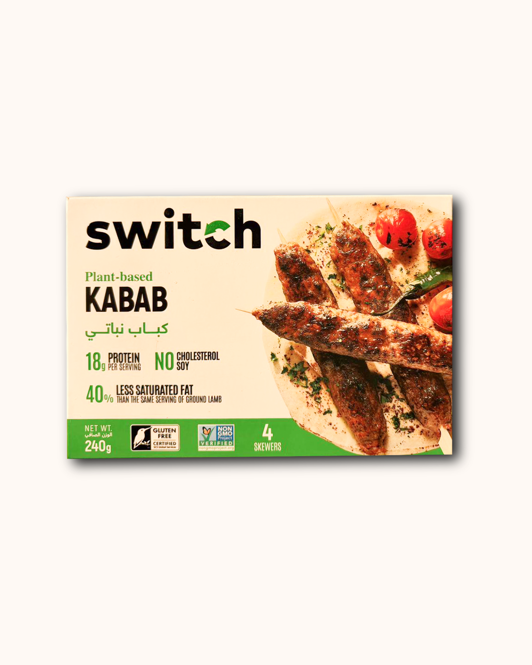 Switch | Plant-based Kabab | 240g