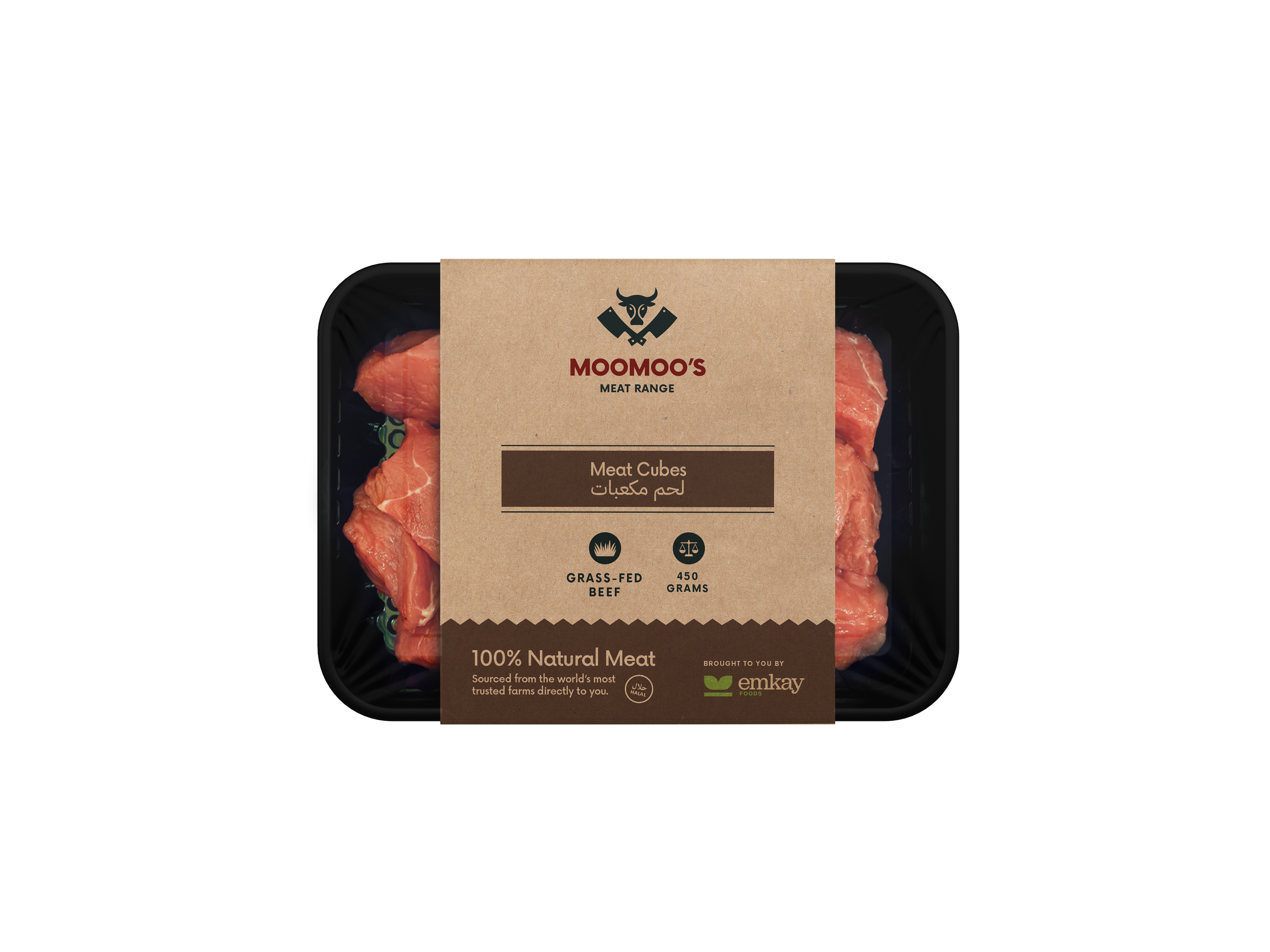 Grass-Fed Beef | Meat Cubes | 450g