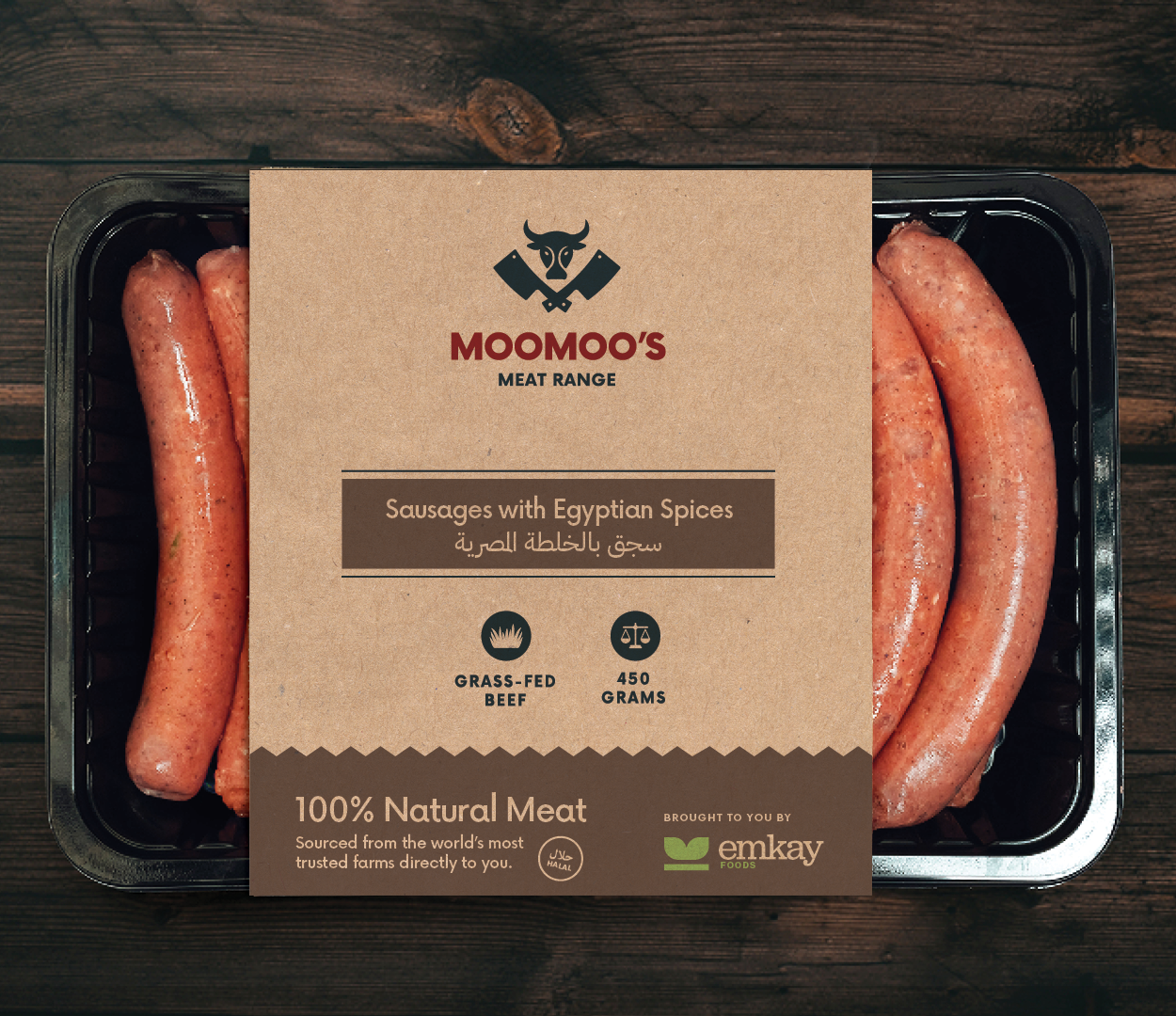 Grass-fed Beef | Sausages with Egyptian Spices | 450g