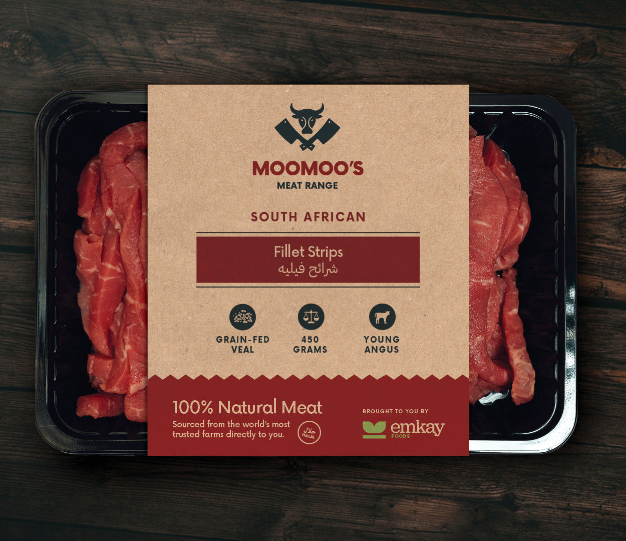 South African Veal | Fillet Strips | 450g