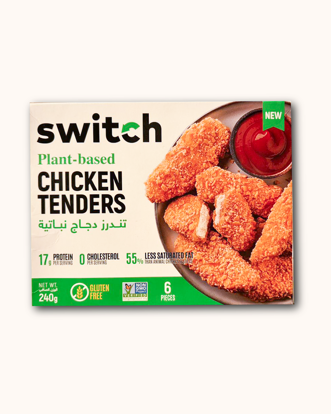 Switch | Plant-based Chicken Tenders | 240g
