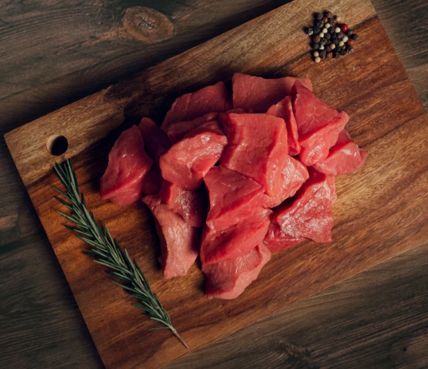 Grass-Fed Beef | Meat Cubes