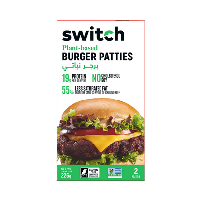 Switch | Plant-based Burger Patties | 226g