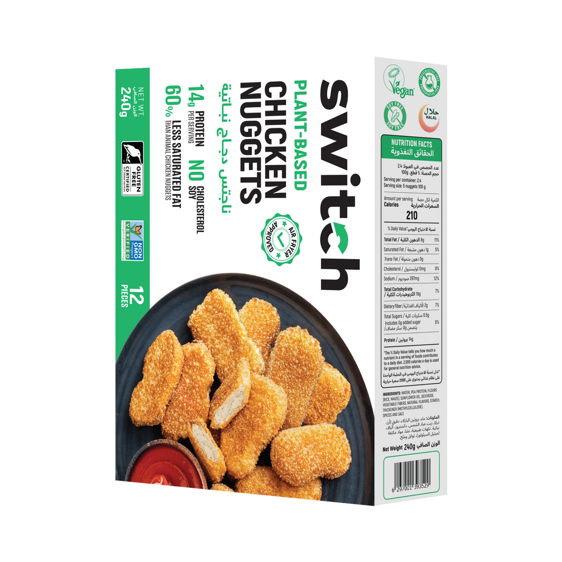 Switch | Plant-based Chicken Nuggets | 240g