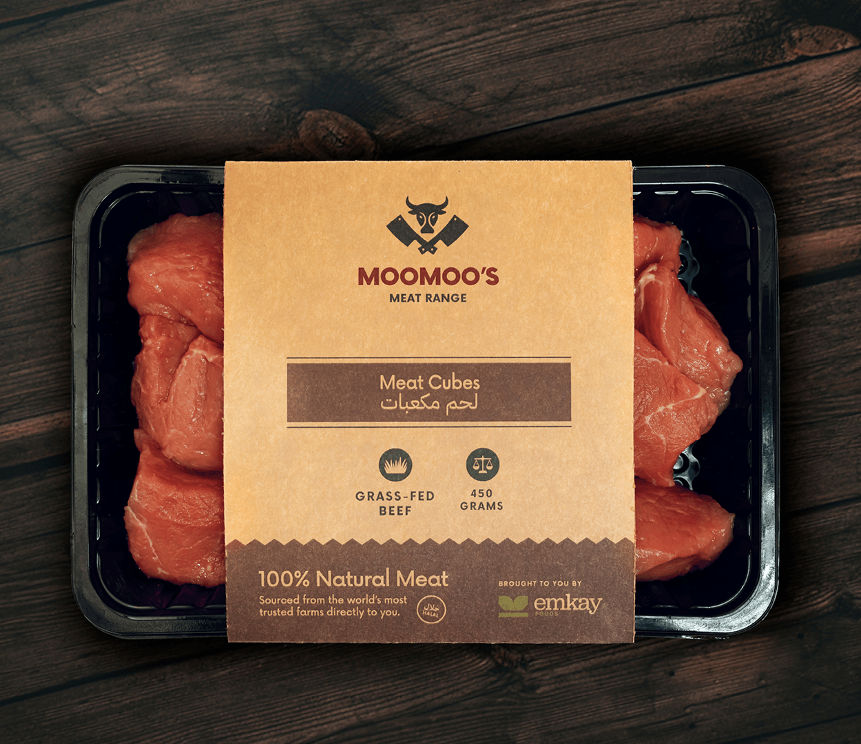 Grass-fed Beef | Meat Cubes - Moomoo&