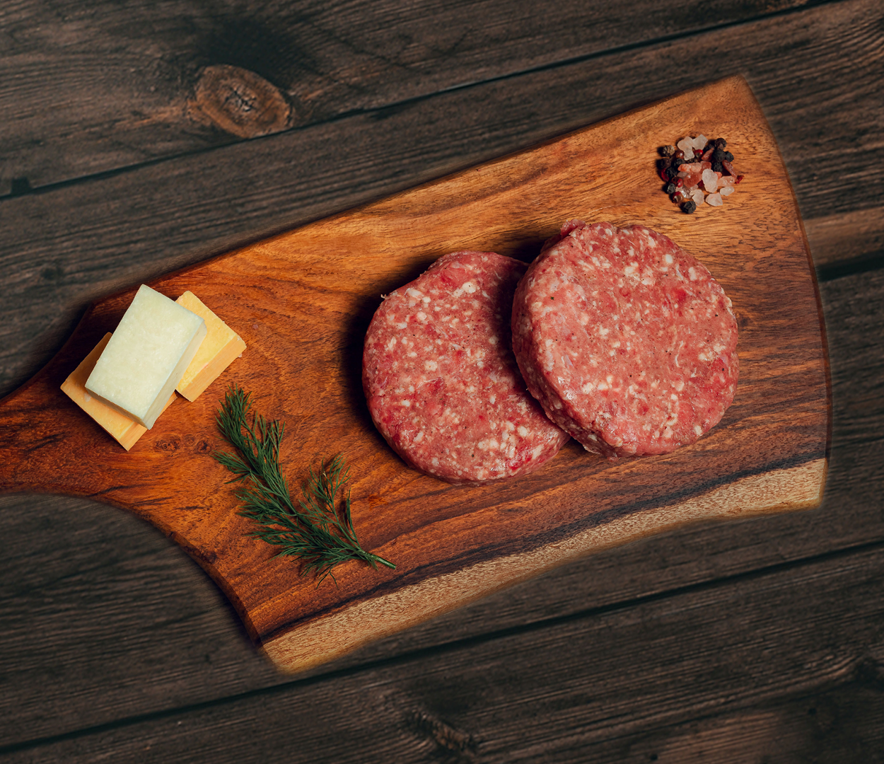 South African Veal | Burger Stuffed with Cheese | 300g
